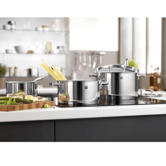 1 ZWILLING Passion Cookware Set 5-Piece, Induction, Stainless Steel