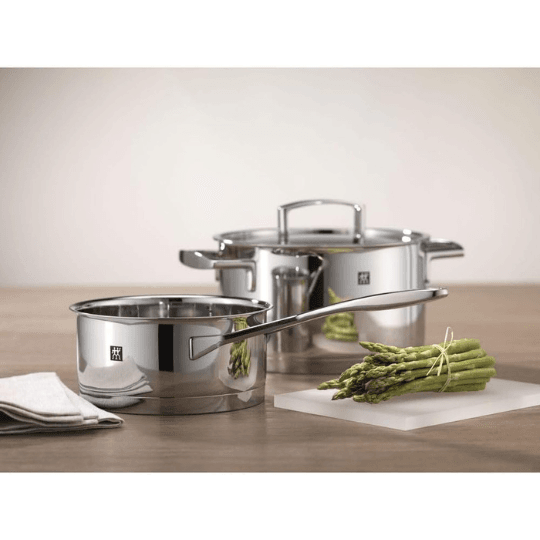 2 ZWILLING Passion Cookware Set 5-Piece, Induction, Stainless Steel