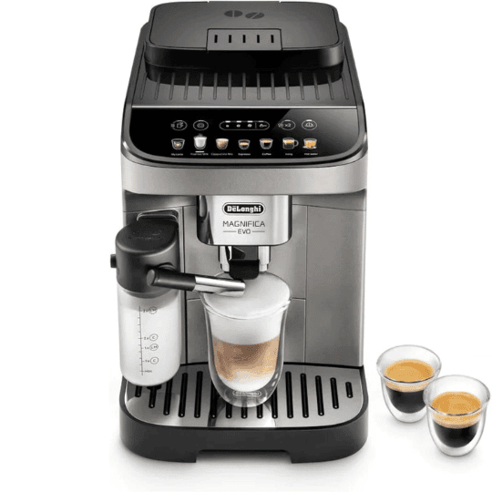290 83TB De'Longhi Magnifica Evo ECAM290.83.TB, Fully Automatic Coffee Machine with Milk Frother