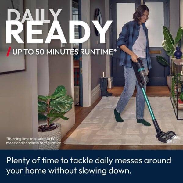 Hoover HF1 Max Pet Cordless Vacuum Cleaner Stick, 50min Runtime [HF1M10P]