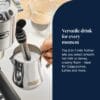 De'Longhi Dedica Style - Manual Espresso Machine Manual Milk Frother Metal [Energy Class B]