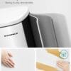 SONGMICS Kitchen Bin 13 Gallon (50 L) White