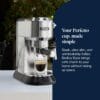 De'Longhi Dedica Style - Manual Espresso Machine Manual Milk Frother Metal [Energy Class B]