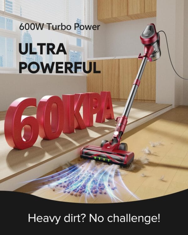 71qeMhbaIPL._AC_SL1500_ Vexilar Corded Vacuum Cleaner 60KPa/600W,Self-Standing,1.5L Large Dustbin