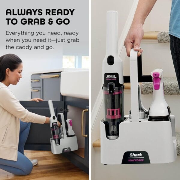 817i9l17ZlL._AC_SL1500_ Shark StainForce Cordless Spot Cleaner, Lightweight & Portable HX100UKT