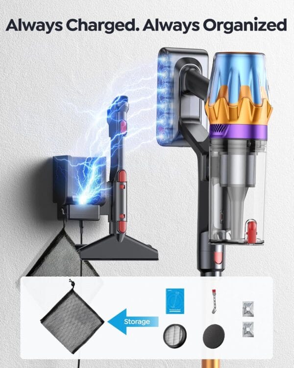 81JN-5Zw-iL._AC_SL1500_ 80Mins Cordless Vacuum Cleaner, 650W 55Kpa Stick Vacuum Cleaner for Home