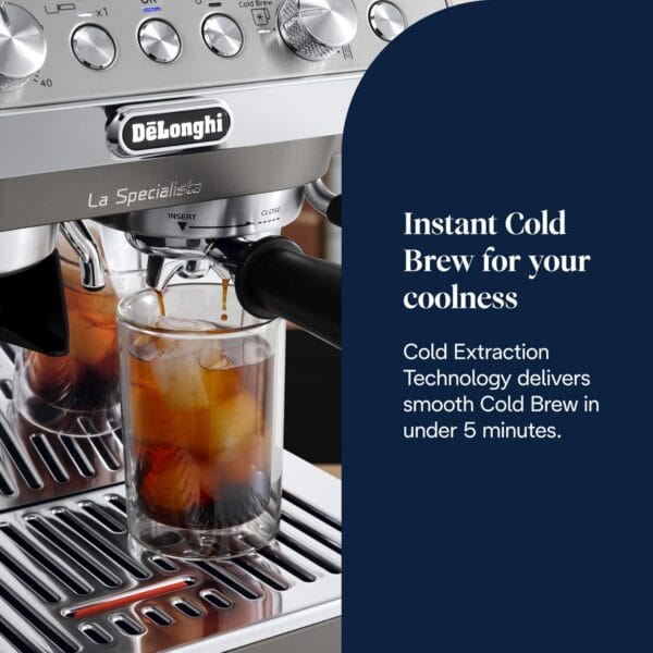 81MdzobPmxL._AC_SL1500_ De'Longhi La Specialista Arte Evo - Espresso Machine 4 Preset Drinks