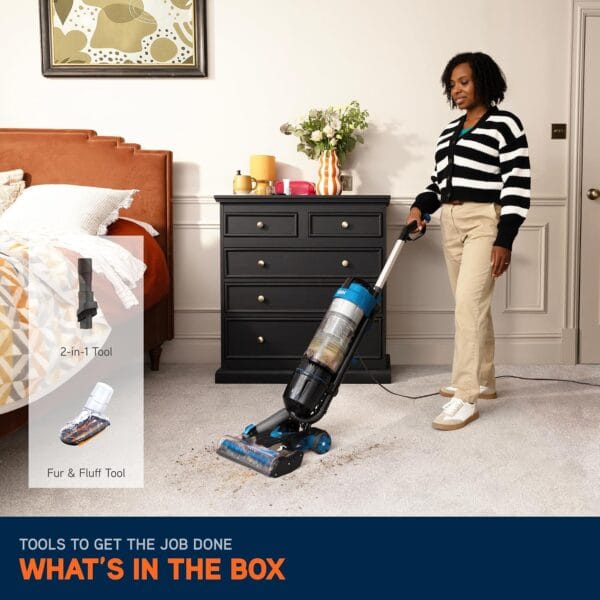 Vax Mach Air Energise Corded Upright Vacuum Cleaner, UCA3GEV1 [Energy Class A]