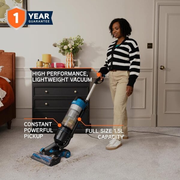 Vax Mach Air Energise Corded Upright Vacuum Cleaner, UCA3GEV1 [Energy Class A]
