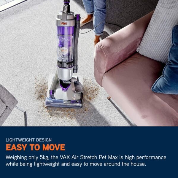 91HmyYkX+RL._AC_SL1500_ Vax Air Stretch Pet Max Corded Upright Vacuum Cleaner, U85-AS-Pme