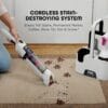 91WSdQHyhmL._AC_SL1500_ Shark StainForce Cordless Spot Cleaner, Lightweight & Portable HX100UKT